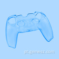 Capa de cristal colorido transparente para PS5